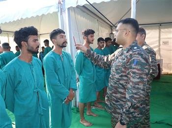 RECRUITMENT RALLY OF AGNIVEERS IN AMBALA CANTT  HELD