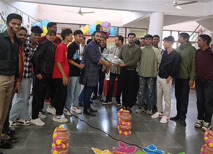 PRE-DIWALI CELEBRATION HELD  AT CHILD CARE INSTITUTIONS