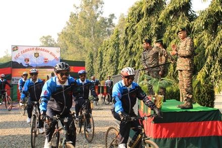 CYCLE EXPEDITION BY DBN BRIGADE TO PROMOTE FITNESS AND ENVIRONMENT PRESERVATION
