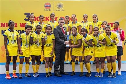 IOC CROWNED CHAMPIONS IN WOMEN INTER-DEPARTMENT NATIONAL HOCKEY