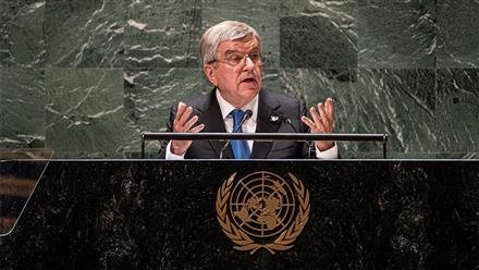 UN GENERAL ASSEMBLY ADOPTS OLYMPIC TRUCE FOR PARIS 2024