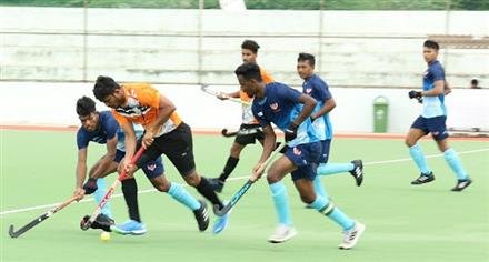 ODISHA NAVAL TATA HOCKEY CENTRE AND SAIL MOVE INTO FINAL