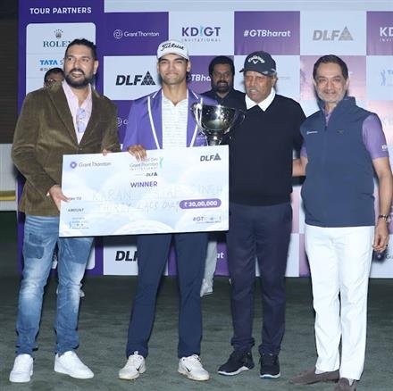 KARAN PRATAP PREVAILS BY TWO SHOTS AT KAPIL DEV GRANT THORNTON INVITATIONAL