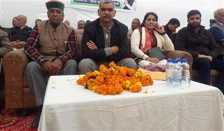 LARGE NUMBER OF CONGRESS WORKERS FROM JAWALAMUKHI WILL ATTEND THE RALLY AT DHARAMSALA ON DEC. 11 : SANJAY RATTAN