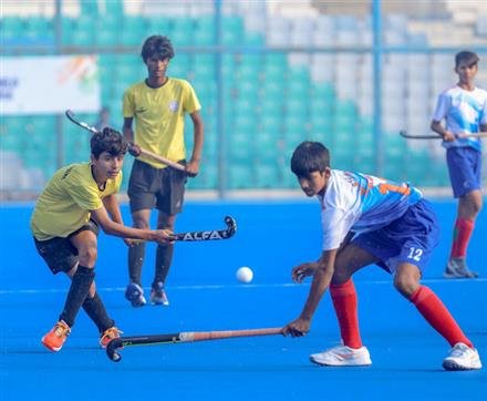 ROUNDGLASS PUNJAB HOCKEY CLUB ACADEMY AND NAMDHARI XI WIN