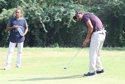 AKSHAY SHARMA TAKES ROUND ONE HONOURS AT JAIPUR OPEN
