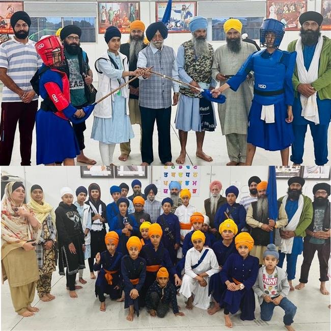 MOTIVATION FOR SIKH DIASPORA : PROMOTE GATKA TRAINING AMONG CHILDREN :  PHOOL RAJ SINGH
