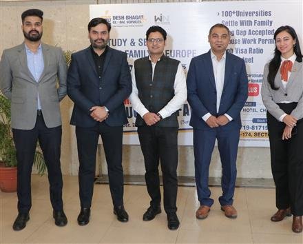 DESH BHAGAT GLOBAL SERVICES ORGANISED ONE DAY “MEGA SCHENGEN EDUCATION FAIR”