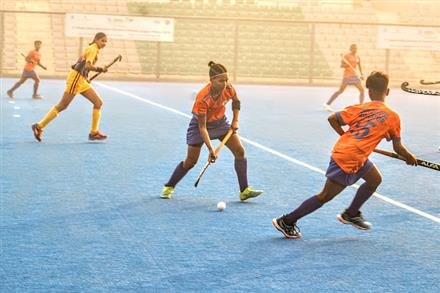 SAI BAL TEAM DEFEATED SALUTE HOCKEY ACADEMY 10-0