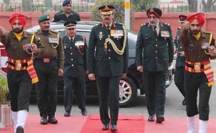 LT GEN SANJIV RAI CHETAK CORPS COMMANDER BID FAREWELL TO ARMS