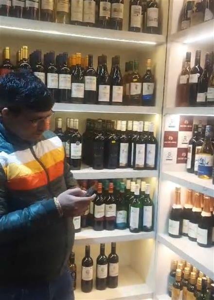EXCISE DEPTT CONFISCATED 925 BOTTLES WITHOUT HOLOGRAM