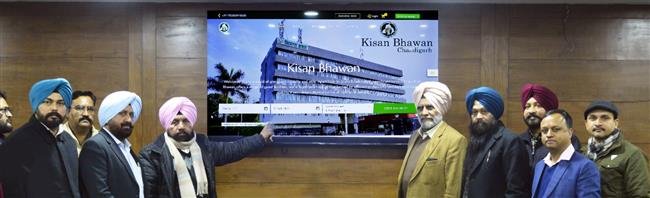 ONLINE BOOKING OF KISAN BHAWAN AND KISAN HAVELI STARTS: HARCHAND SINGH BARSAT