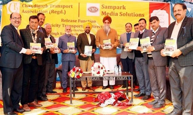 SANDHWAN RELEASED THIRD EDITION OF TRICITY TRANSPORTERS DIRECTORY
