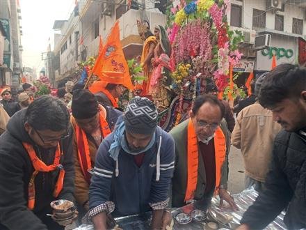 SHOBHA YATRA IN ABOHAR GETS WARM WELCOME