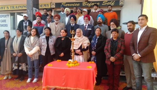 LIEUTENANT GENERAL SS SANGHA CHAIRED THE REPUBLIC DAY CELEBRATION, WHERE THE SECURITY OF TRENDS ASSOCIATES APP WAS LAUNCHED.