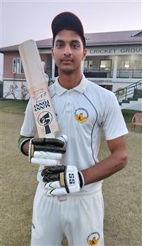 ARNAV’S CENTURY KNOCK HELPED UT BOYS TO POST 291 AS ODISHA ON BACKFOOT WITH 43/8.