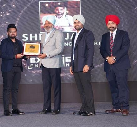 PUNJAB'S FINANCE MINISTER FELICITATES YOUNG ENTREPRENEUR SHREY JAIN