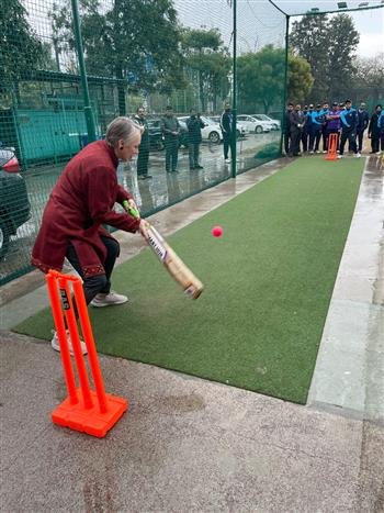 BRITISH DEPUTY HIGH COMMISSIONER ENGAGES WITH DIFFERENTLY ABLED CRICKETERS IN CHANDIGARH