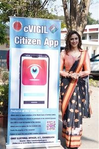 SAMAIRA SANDHU ANNOUNCED AS STATE ICON FOR UPCOMING LOK SABHA ELECTIONS: 2024