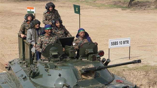 RAKSHA RAJYA MANTRI AJAY BHATT   REVIEWS THE ACTIVITIES OF ZIRAKPUR AND CHANDIMANDIR MILITARY STATIONS, NCC & TBRL