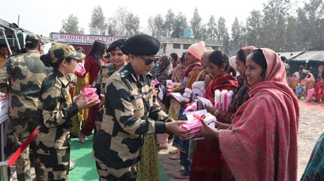 बी.एस.एफ़. की सर्वोत्तम 66वीं बटालियन द्वारा सीमावर्ती ग्रामीण महिलों हेतु चिकित्सा शिविर का आयोजन किया गया