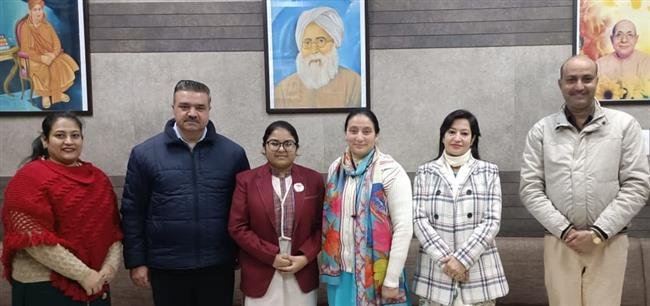 लावण्या नागोरी ने सीटीएसई में प्राप्त किया तीसरा स्थान