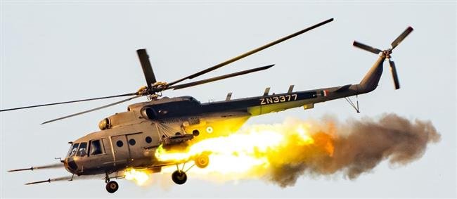 IAF CONDUCTS 'EXERCISE -VAYU SHAKTI-24' NEAR JAISALMER