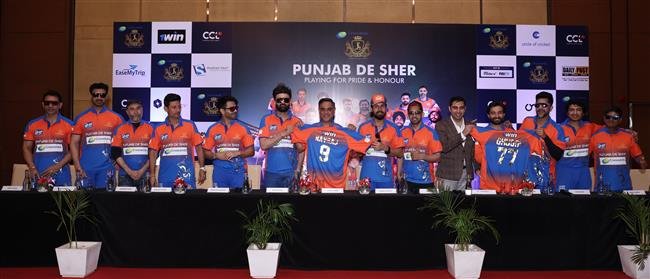 PUNJAB DE SHER LAUNCHES ITS TEAM JERSEY UNDER THE AEGIS OF CCL