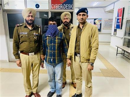 HEROIN  SUPPLY FROM FEROZEPORE TO CHANDIGARH, ONE NABBED , REMANDED TO POLICE CUSTODY