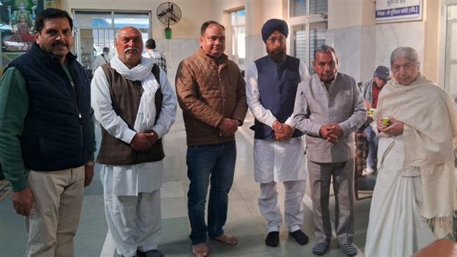 7 DEVOTEES FROM FAZILKA DISTRICT LEAVE FOR SHRI KATASRAJ DHAM  IN PAKISTAN