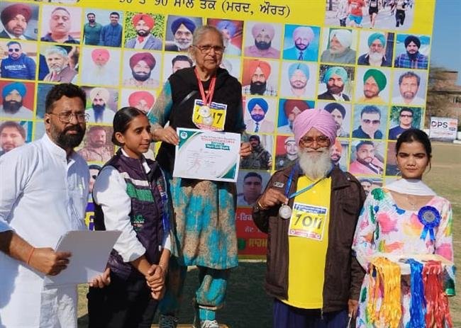 JASSAL COUPLE SHINES IN MASTER ATHLETICS