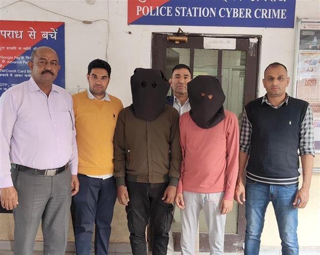 CHANDIGARH CYBER CRIME CELL NABS TWO MORE CYBER CRIMINAL DUPIING PENSIONER LACS OF RUPEES