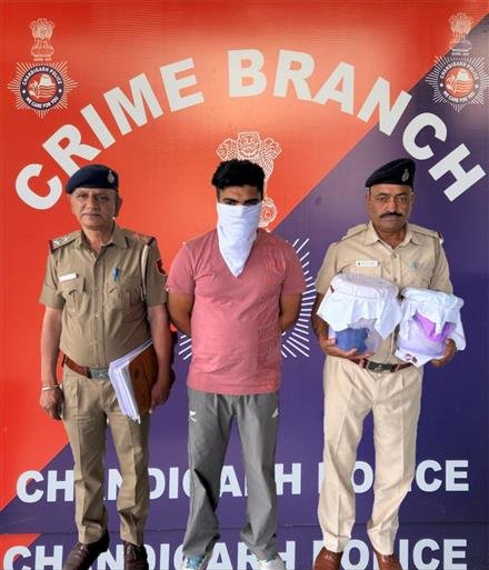 CHANDIGARH POLICE ANOTHER MAJOR SUCCESS 2 KG HEROIN VALUING 10 CRORES FROM  FEROZEPORE DRUG SMUGGLER, REMANDED TO POLICE CUSTODY