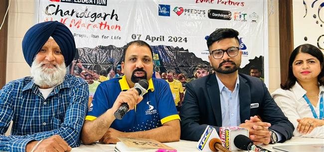 CHANDIGARH HALF MARATHON TO BE ORGANIZED ON WORLD HEALTH DAY  ON APRIL 7
