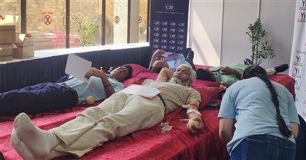 CII NORTHERN REGION AND GMCH 32 JOIN HANDS TO ORGANISE BLOOD DONATION CAMP