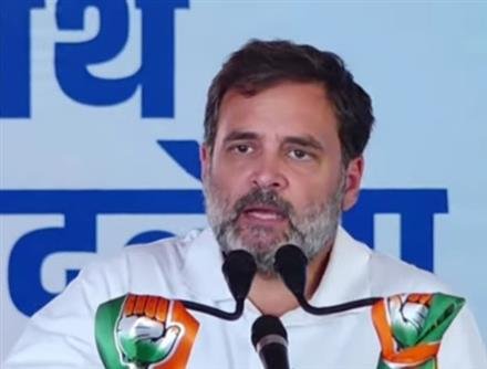 RAHUL GANDHI MAKES HIS SHARPEST ATTACK ON NATIONAL MEDIA
