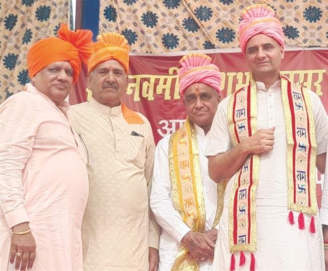 HUNDREDS WELCOME SHOBHA YATRA IN ABOHAR