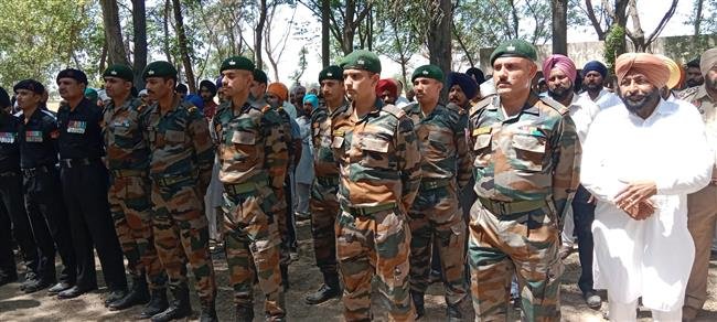 भारतीय सेना में तैनात अग्निवीर जवान सुखविंदर सिंह ड्यूटी के दौरान शहीद