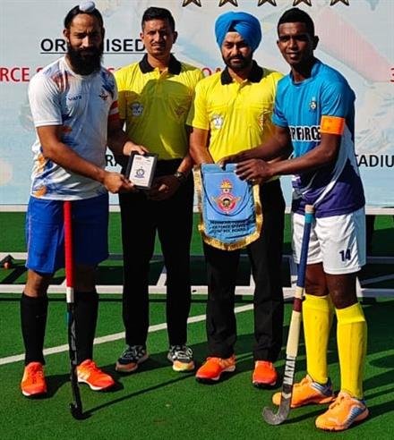 5TH EDITION OF THE MARSHAL OF THE AIR FORCE ARJAN SINGH MEMORIAL HOCKEY TOURNAMENT -2024 OPENS