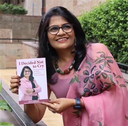 LIFE COACH RITU SINGAL UNVEILS HER SECOND LITERARY WORK, ‘I DECIDED NOT TO CRY’