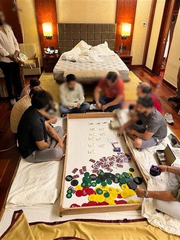 DELHI POLICE BUSTED ILLEGAL CASINO IN A REPUTED HOTEL, 22 AMONG FIVE ORGANISERS ARRESTED