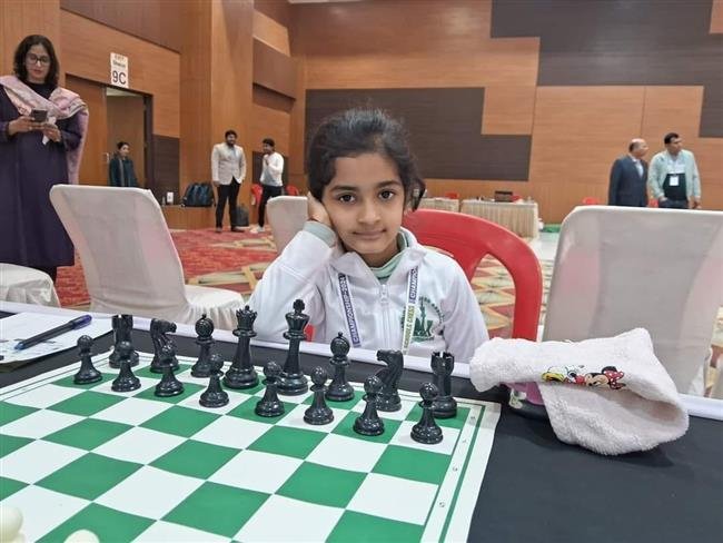 CHANDIGARH’s  JIAANA GARG YOUNGEST GIRL TO GET FIDE RANKING