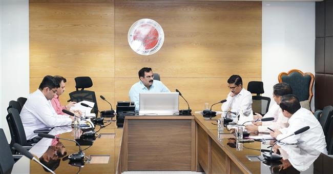ADVISER RAJEEV VERMA REVIEWS MONSOON PREPARATIONS TO PREVENT FLOODING AND WATER-LOGGING