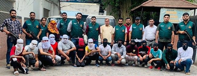 MAJOR CRACKDOWN AGAINST DIFFERENT CRIMINAL GANGS ACTIVE IN DELHI AND NEIGHBOURING STATES
