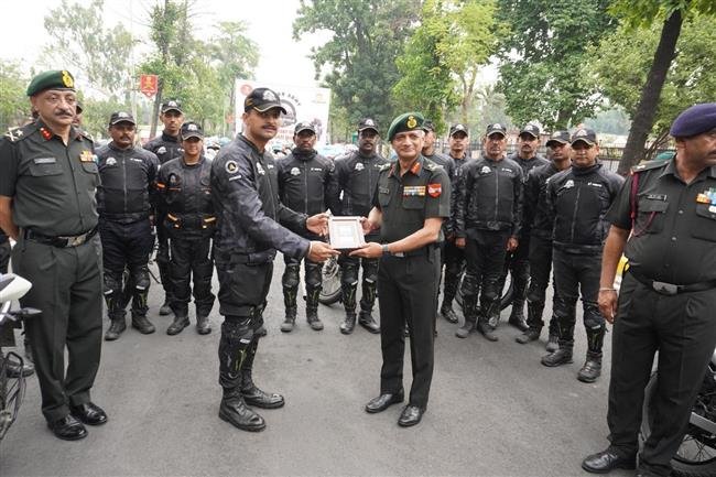 25th KARGIL VIJAY DIWAS: INDIAN ARMY D5 MOTORCYCLE EXPEDITION FLAGGED OFF AT AMBALA TO 'KARGIL WAR MEMORIAL', DRASS