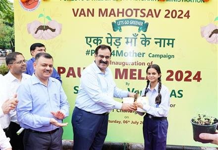 CHANDIGARH ADMIN  LAUNCHES PAUDH MELA, ADVISER RAJIV VERMA INAUGRATES