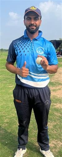 BHAGMINDER CONSUMES TERRACE ZONE AS SUKHNA ZONE REGISTERED TWO WICKET WIN