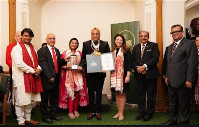 HIMACHAL PRADESH’S YOUNG INDUSTRIALIST SUMIT SINGLA FACILITATED WITH INTERNATIONAL EXCELLENCE AWARD 2024 AT BRITISH PARLIAMENT, LONDON