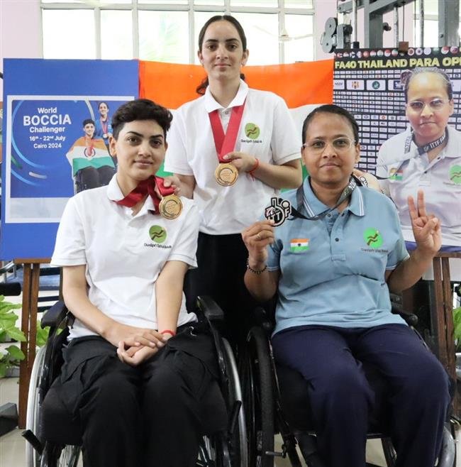 TWO CHANDIGARH SPINAL REHAB PARA-ATHLETES HAILD FROM HIMACHAL PRADESH SHINE INTERNATIONALLY