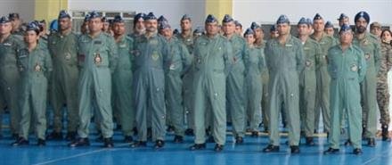 AIR MARSHAL INSPECTED REVIEWED THE PROGRESS OF AIRCRAFT AND AERO ENGINES' PRODUCTION